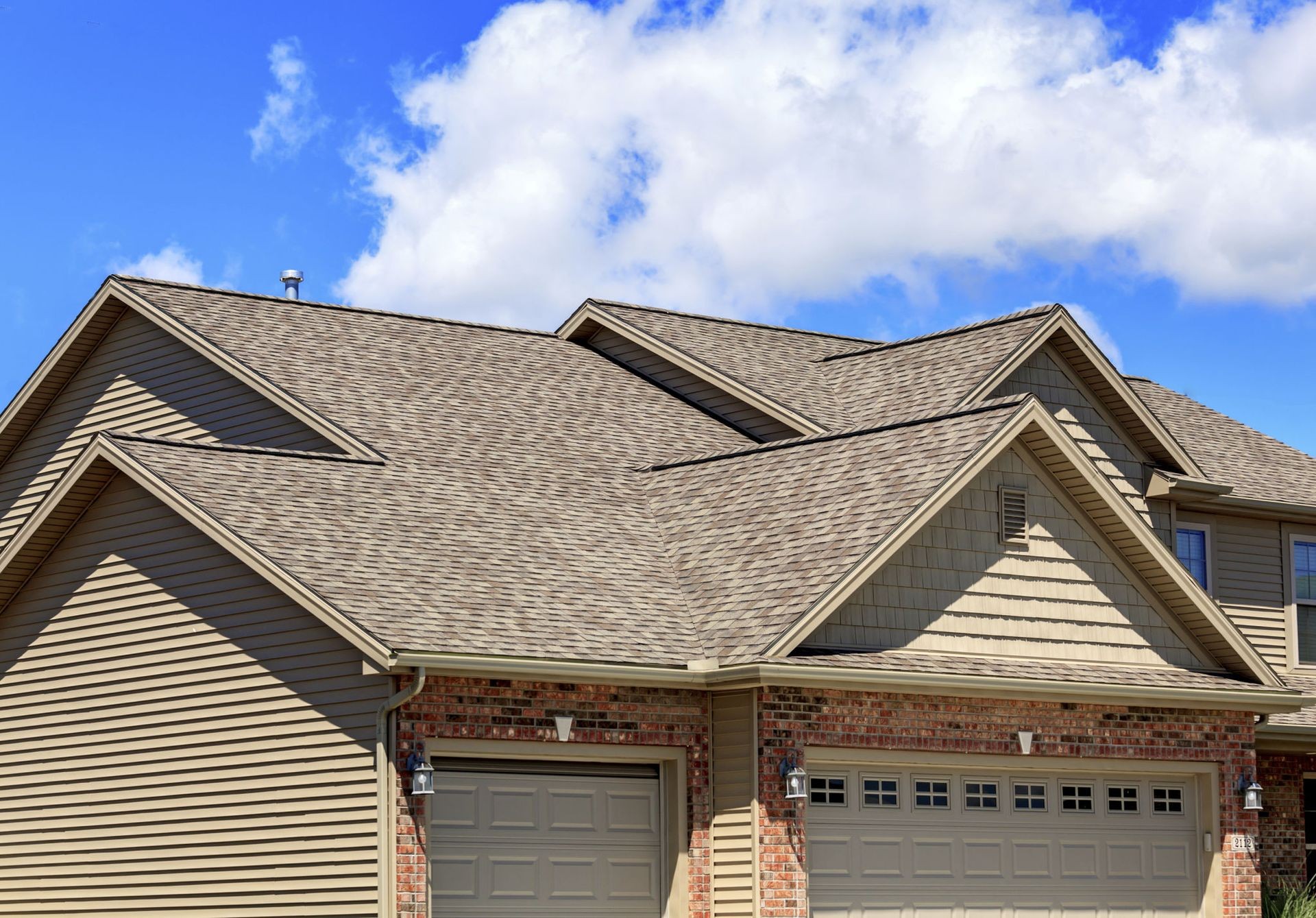 Completed roof replacement on a residential property in Raleigh, NC